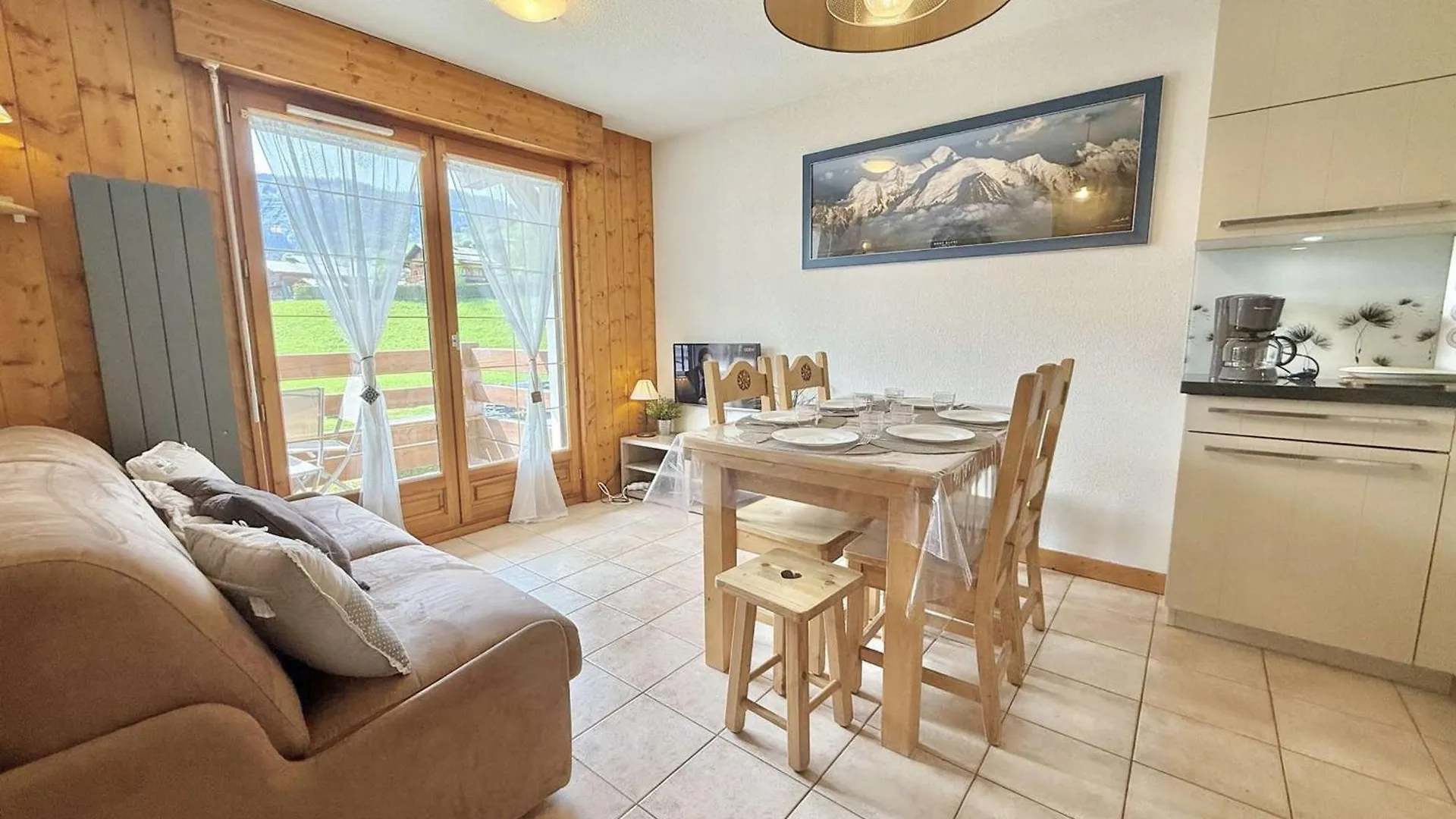 Appartement 2 Pieces Cabine A Praz-Sur-Arly - 6 Personnes Avec Parking - Fr-1-603-10