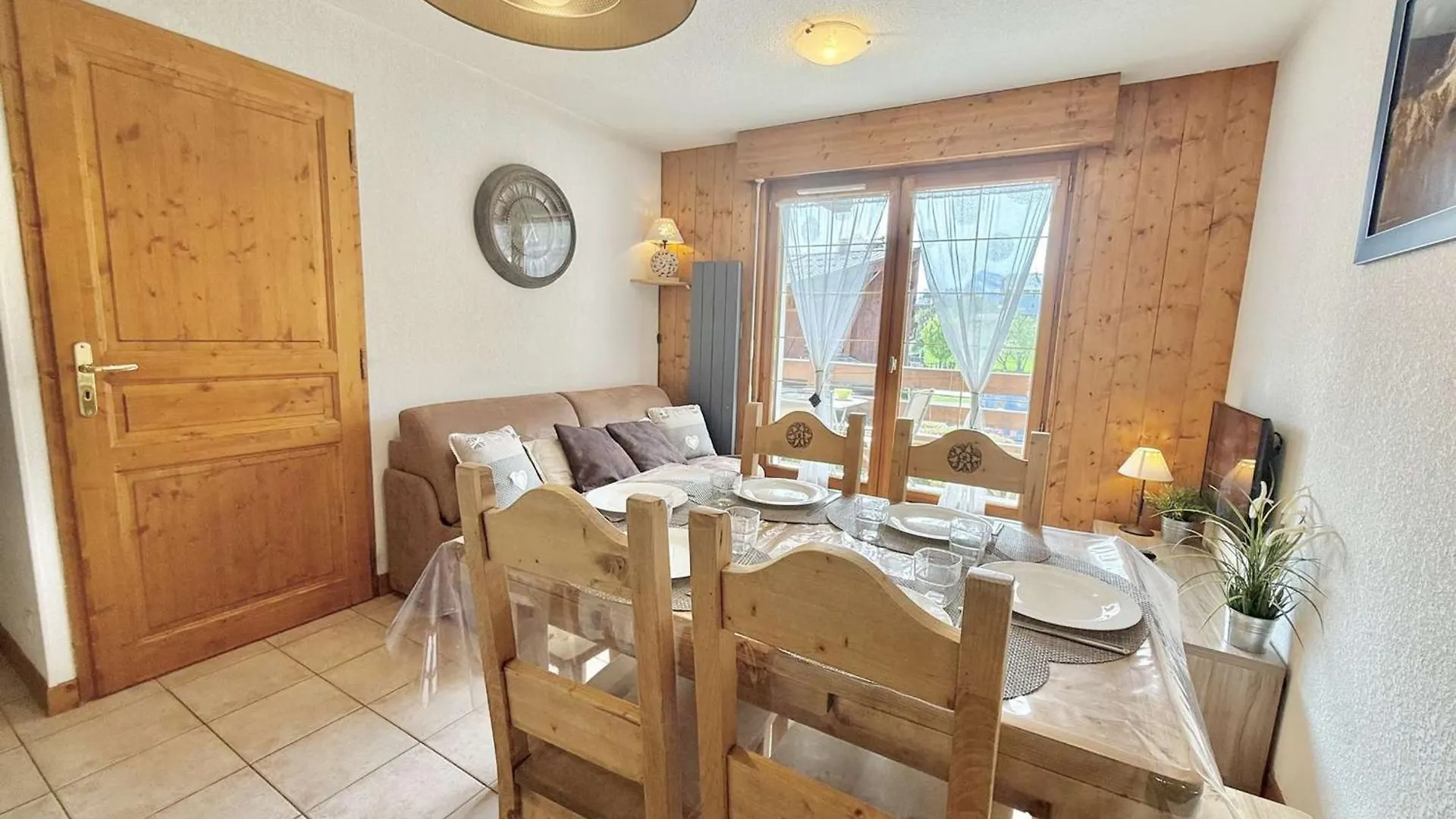 Appartement 2 Pieces Cabine A Praz-Sur-Arly - 6 Personnes Avec Parking - Fr-1-603-10 דירה